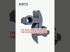 उच्च परिशुद्धता मोल्ड घटकों के लिए सीएनसी लौ काटने वाले स्टील के भाग