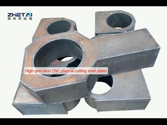 उच्च परिशुद्धता सीएनसी प्लाज्मा काटने वाले स्टील प्लेट